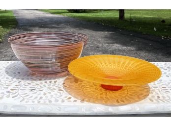 Art Glass Servingware From Barney's And More - CHAPPAQUA - SUNSET DR.