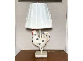 A Rooster Themed Lamp - SCARSDALE - FARLEY RD.