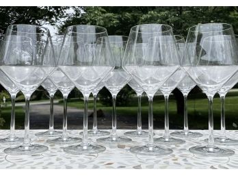 A Set Of Schott Zwiesel Crystal Wine Goblets CHAPPAQUA - SUNSET DR.