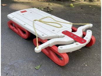 A Child's Acrylic Sled - SCARSDALE - FARLEY RD.