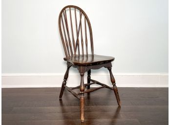 Am Antique Windsor Chair By M. Reischmann & Sons - SCARSDALE - FARLEY RD.