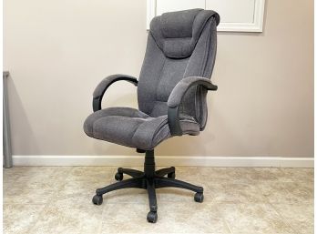 A Grey Fabric Office Chair - SCARSDALE - FARLEY RD.