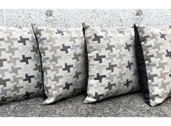 A Group Of Modern Decorative Accent Pillows - CHAPPAQUA - SUNSET DR.