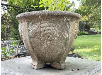 A Cast Stone Outdoor Planter - SCARSDALE - FARLEY RD.