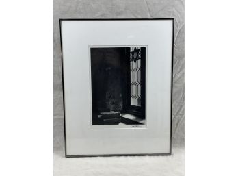 Photograph Of Inside Of Temple By Roy Mittleman Artist Signed