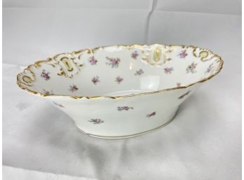 Haviland Limoges China Serving Bowl Numbered