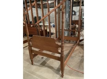 Antique High Post Twin Bed Frame