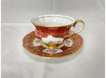 Amazing English Bone China Tea Cup And Saucer