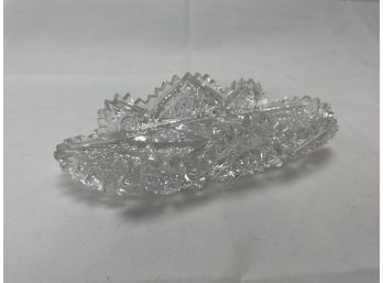 Gorgeous Cut Glass Candy Dish