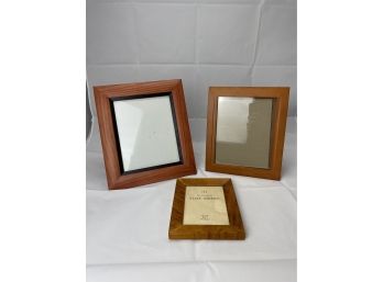 Trio Of Lovely Smaller Picture Frames Lot 1