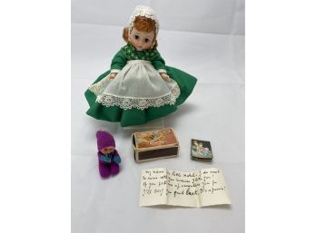 Vintage Madame Alexander Irish Doll - Circa 1950