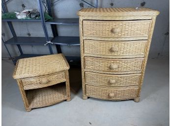 Ratan Chest Of Drawers With Matching Nightstand