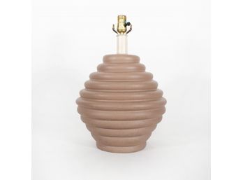 Vintage Ceramic Beehive Lamp For Raymor