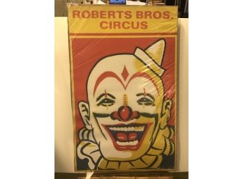 Circa 1950's Circus Poster