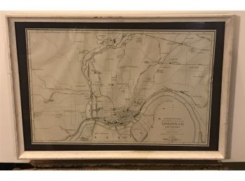 1915 Map Of Cincinnati