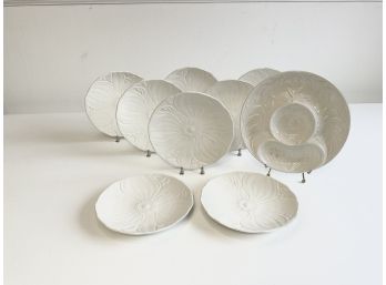 White Floral Pattern China By Mikasa And More