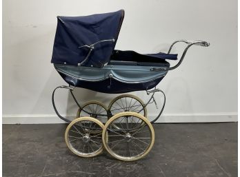 Vintage Silver Cross Baby Carriage