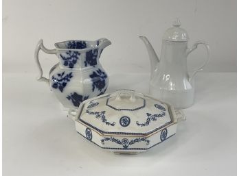 Blue & White Decor Pieces