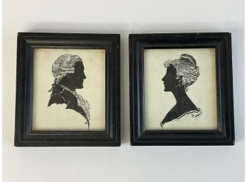 Pair Of Victorian Style Portrait Prints