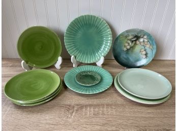 China Assortment In Shades Of Green By Pottery Barn And More!