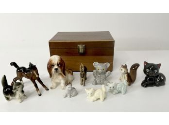 Fabulous Collection  Of Vintage Animal Miniatures