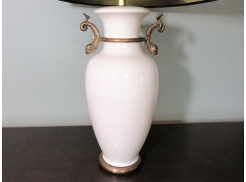Chapman Brass And Ceramic Table Lamp
