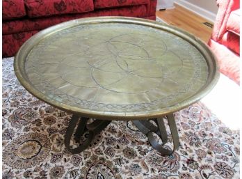 Middle Eastern Style Circular Coffee Table