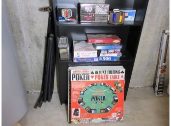 Group Poker,  Chips, Cards, Board Games