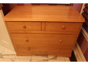 Solid Wooden Three Drawer Chest