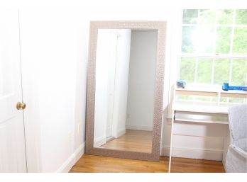 Mosaic Style Full Length Mirror - Copper Color