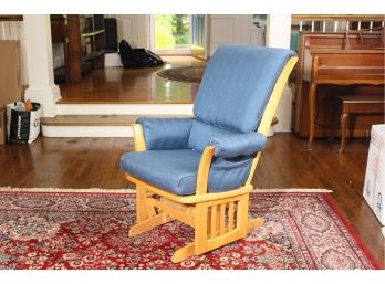 Dutailier Rocking Chair Blue