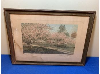 Very Large Wallace Nutting All Original Hand Signed & Titled