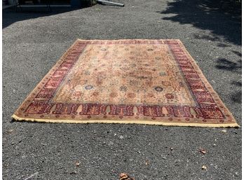 Samovar Area Rug 100 Pure Wool In Great Shape 4 Inch Slice On Slice On Edge