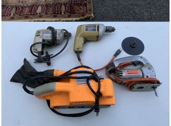 Miscellaneous Power Tools 5 Used Items All Working