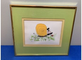 Well Listed (Carole  Wallace) Pencil Signed & Numbered Original Lithograph