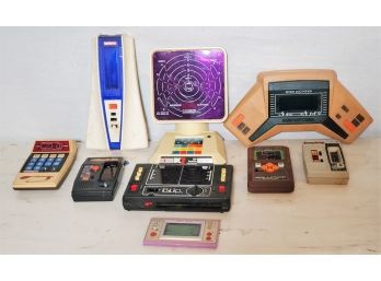 Vintage 1970s & 80s Hand Held Video Games-Bandai, Coleco, Mattel, Nintendo, Bambino & Tomy