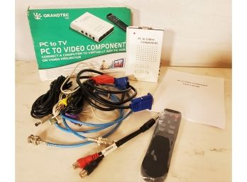 Grandtec PC To TV PC To Video Component Model GPX-2000