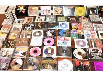 CD'S Galore Luciano Pavarotti, Nat King Cole, Dean Martin, Frank Sinatra, Elvis, Belafonte, Etc. Lot #1