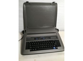 Vintage Panasonic Electric R320 Typewriter Housed In Carrying Case