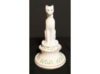 Irish Shamrock Cat In Fine Bone China Made By Royal Tara From Galway Ireland