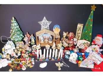 Huge Vintage Christmas & Holiday Mixed Lot