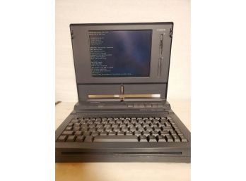 Vintage Canon Note Model S11606 Computer Laptop Printer Combo With Power Supply