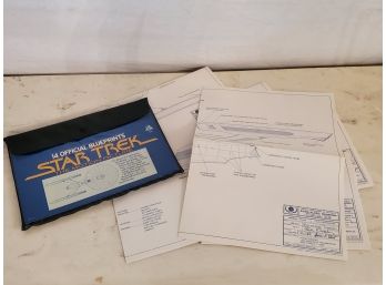 Vintage 1980 Star Trek The Motion Picture 14 Official Blueprints