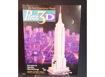 3D Puzzle Of Empire State Building By Milton Bradley