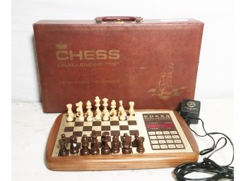 Vtg Electronic Chess Set By Fidelity Electronic, LTD. The Chess Challenger 10 & Battle Chess 1993 CD PC Game