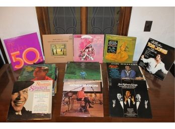 Vintage Record Albums By Frank Sinatra, Tom Jones, Andy Williams And Many More Lot #2