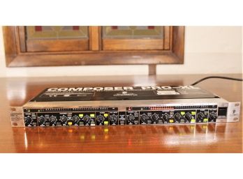 Behringer Composer Pro-XL Model MDX2600 Dual Channel Analog Processing