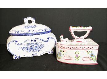 Brightly Colored Pottery From Portugal