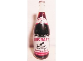 Vintage Glass Bottle Of Cola From Aircraft Sparkling Beverages Bottled By Stratford Bottling Works