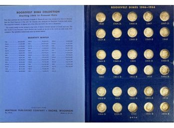 Collection Of 51 Roosevelt Dimes